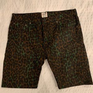 Kennedy Denim  LEOPARD CAMO RIPSTOP SHORT